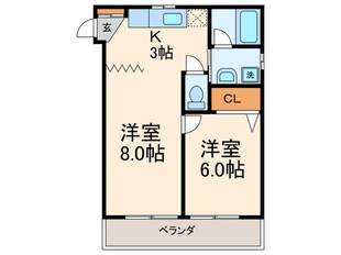 ドリーム呉服町の物件間取画像